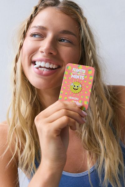 Flintts Mints Mouthwatering Sugar-Free Breath Mints