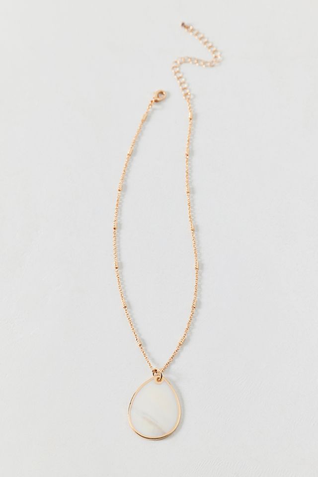 Moxie Pearl Pendant Necklace #1