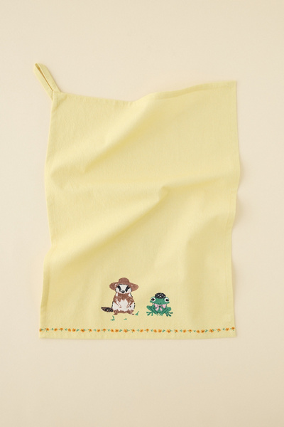 Party Animals Tea Towel