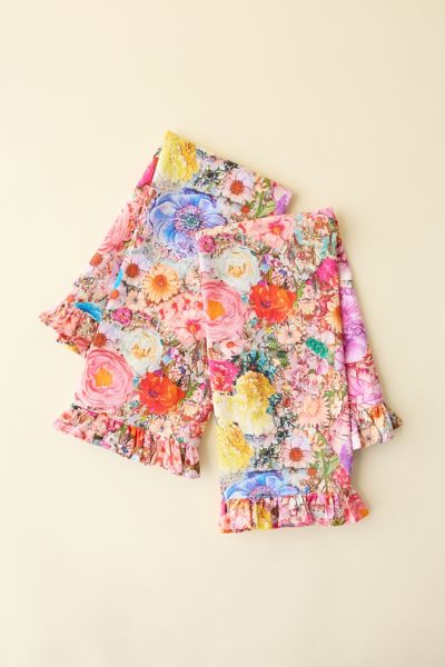 Urban Outfitters Mia Icon Tea Towel In Floral At  In Multi