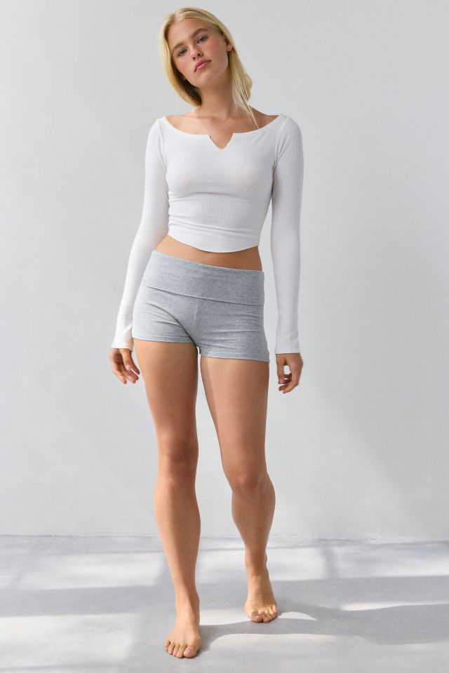 Out From Under Bec Graphic Foldover Micro Short #1