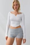 Out From Under Bec Graphic Foldover Micro Short