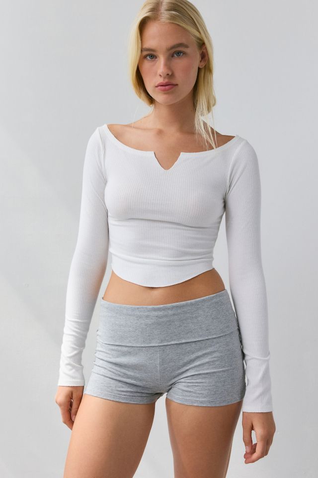 Out From Under Bec Graphic Foldover Micro Short #3