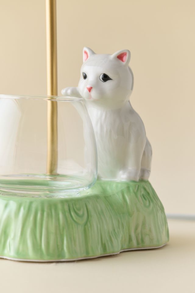 Cat Grass Storage Table Lamp #2