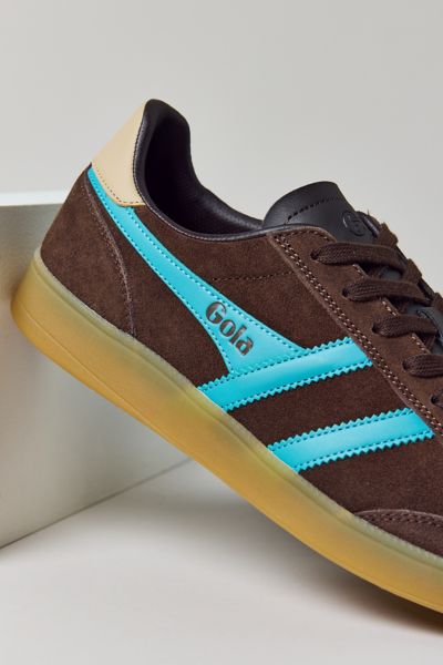 Gola Women's Viper Sneaker In Dark Brown/ocean/bone, Women's At Urban Outfitters In Brown