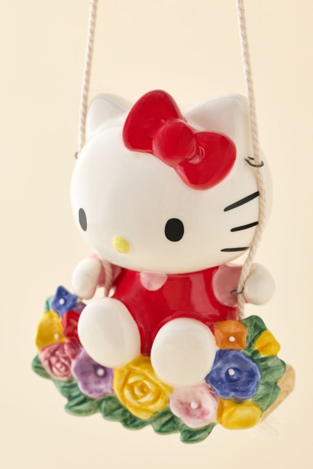 Sanrio Hello Kitty & Friends Hanging Garden Swing Sculpture #1