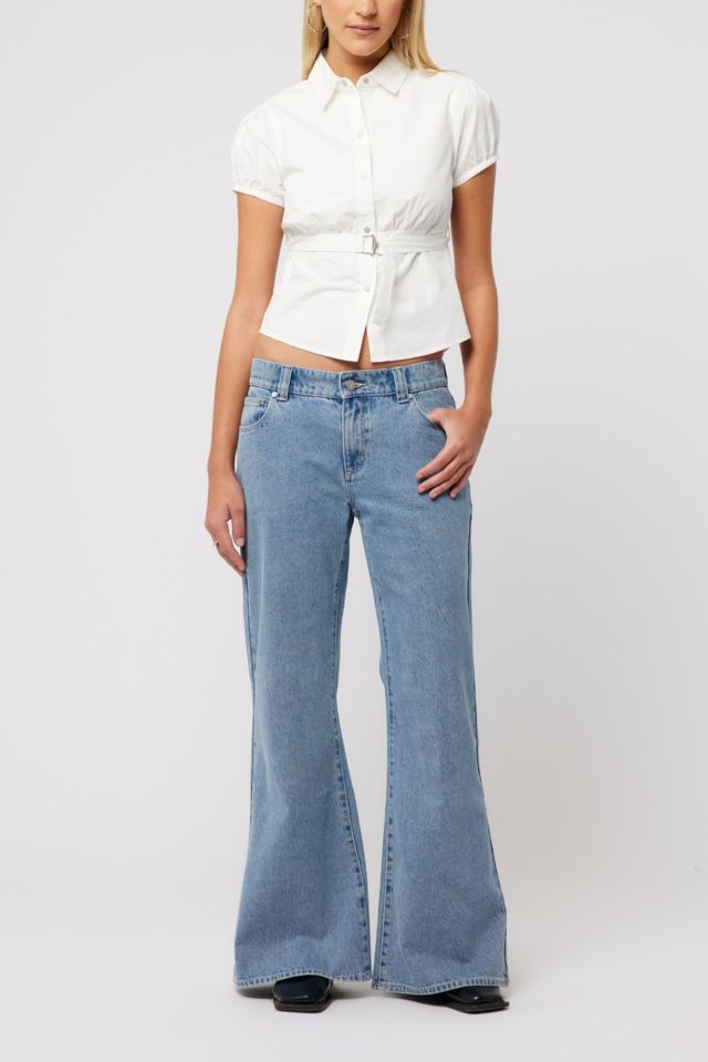 Abrand 99 Low Baggy Flare Jean #1