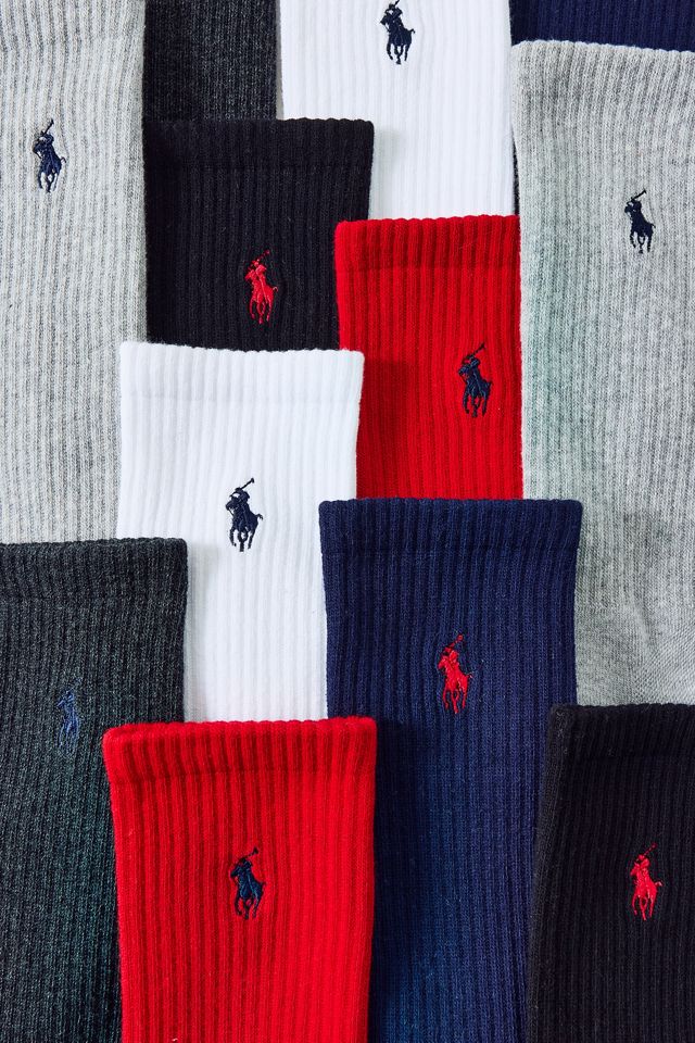 Polo Ralph Lauren Performance Crew Socks 6-Pack #1