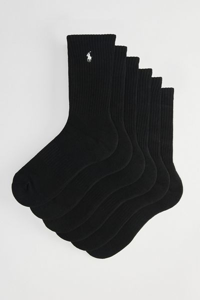 Ensemble de 6 paires de chaussettes Performance Crew Polo Ralph Lauren