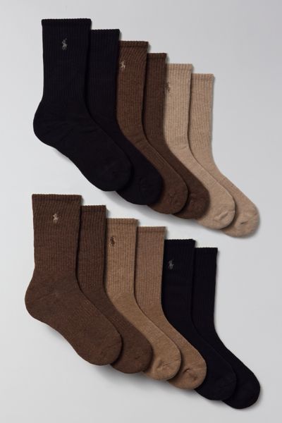 Polo Ralph Lauren Performance Crew Sock 6-Pack Product Page