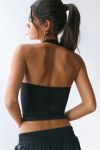 Out From Under Charlie Seamless Knit Halter Crop Top