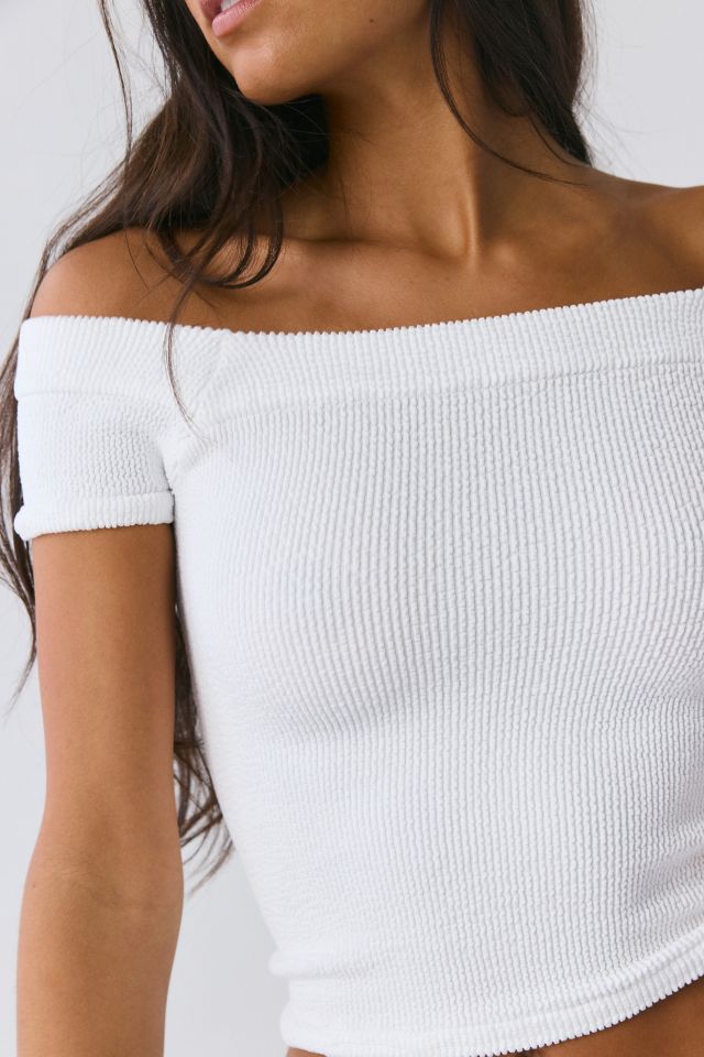 Out From Under Days Off Seamless Knit Off-The-Shoulder Top #2