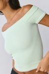 Out From Under Days Off Seamless Knit Off-The-Shoulder Top