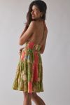 Kimchi Blue Phoebe Cotton Open-Back Halter Mini Dress