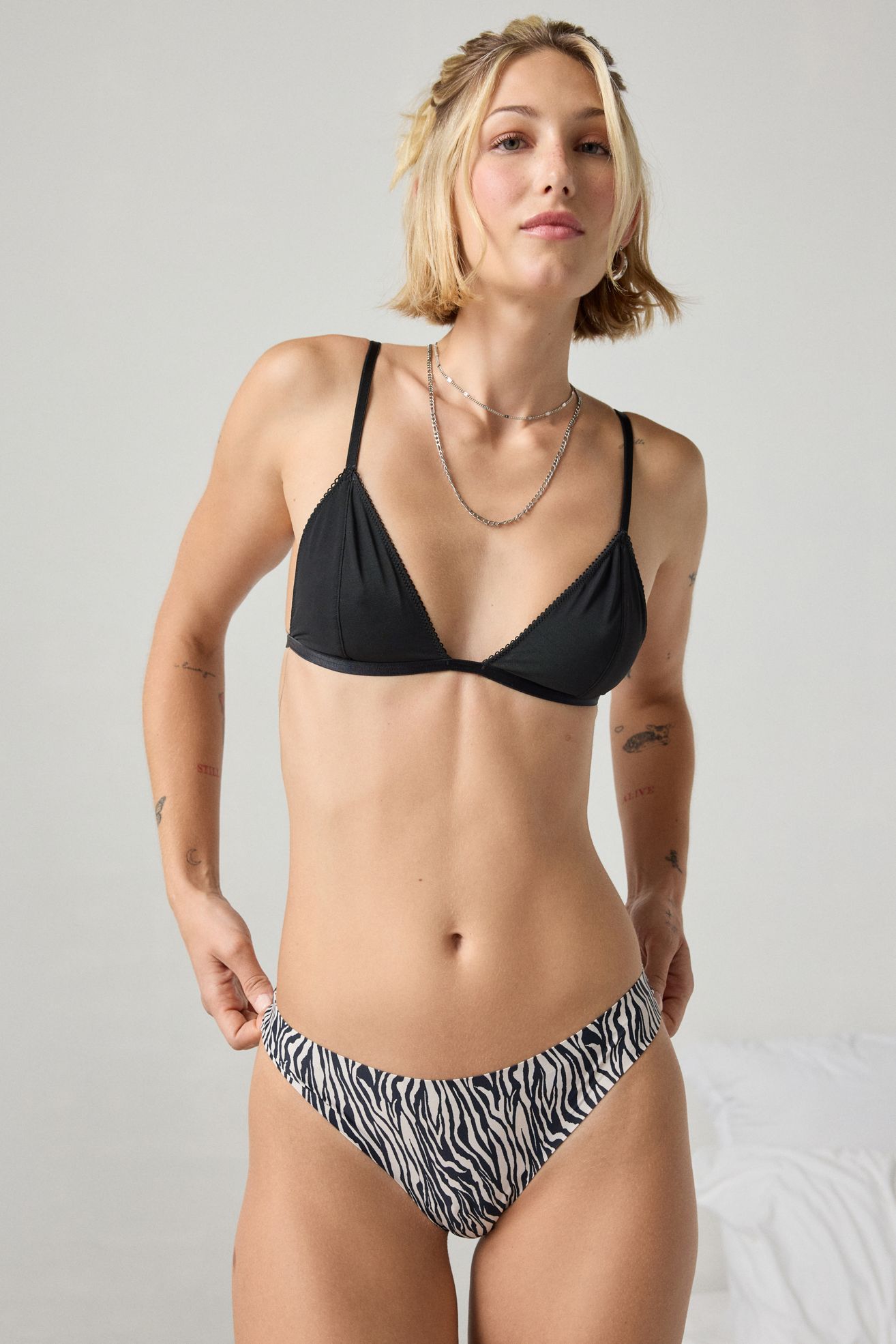 Out From Under Second Skin Fusion Thong