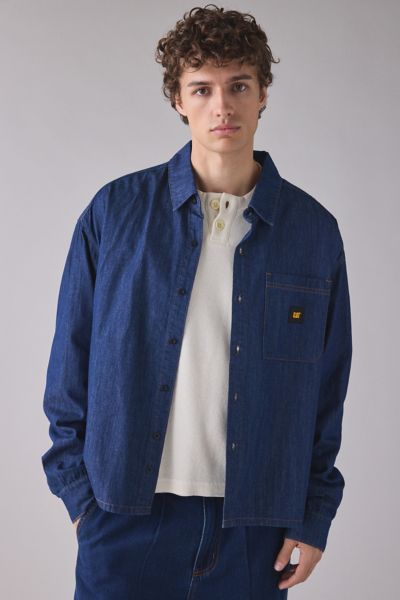 CAT Cropped Denim Shirt