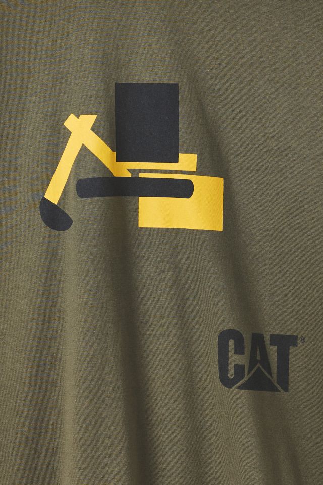 CAT Geo Excavator Graphic Tee #1