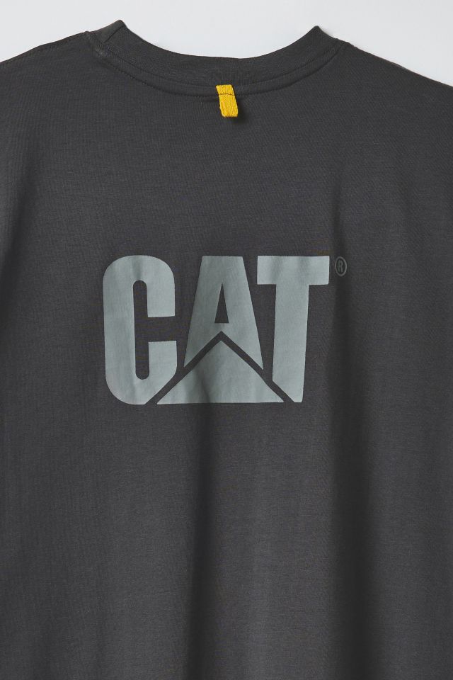 CAT Trademark Graphic Muscle Tee #2