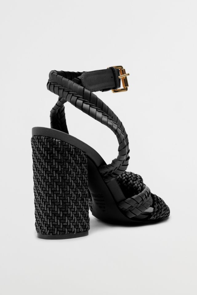 Schutz Khari Woven Heeled Sandal #2