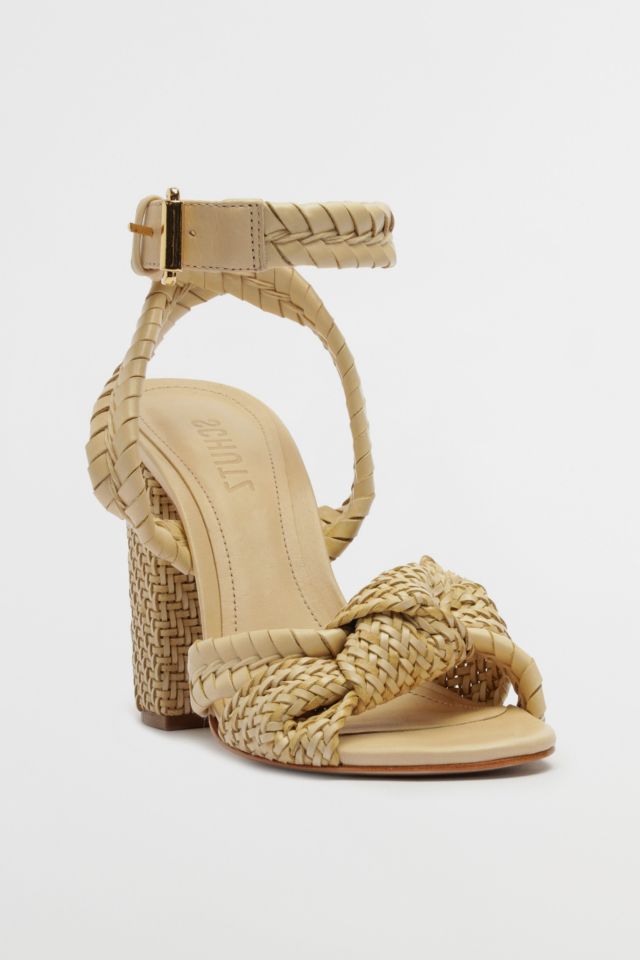 Schutz Khari Woven Heeled Sandal #1