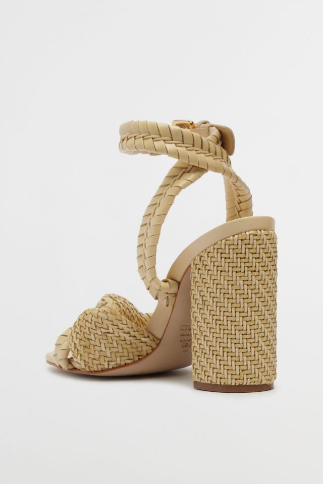 Schutz Khari Woven Heeled Sandal #4
