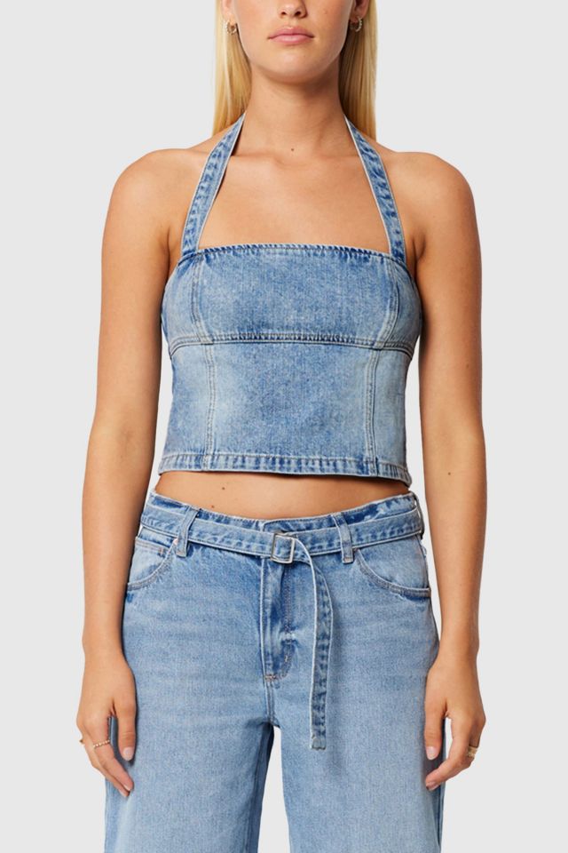 Abrand Rewind Halter Top #1