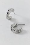 Gem Inset Waterproof Hoop Earring