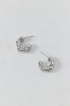 Gem Inset Waterproof Hoop Earring
