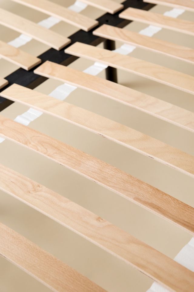 Vivienne Gingham Upholstered Platform Bed #2