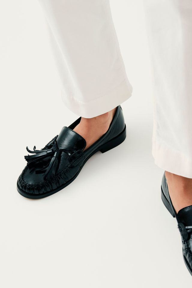 ALOHAS Marietta Onix Leather Loafer #1