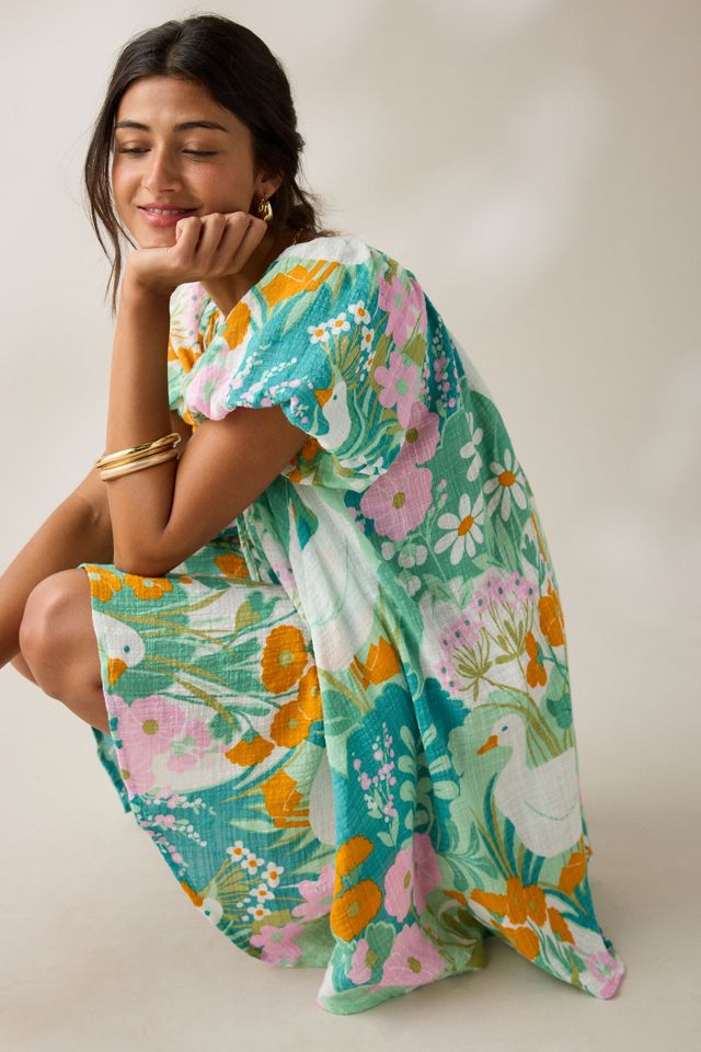 Out From Under Robe Mini Slip en Mélange de Coton Amara #1