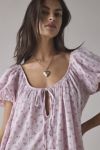 Out From Under Amara Cotton-Blend Slip Mini Dress