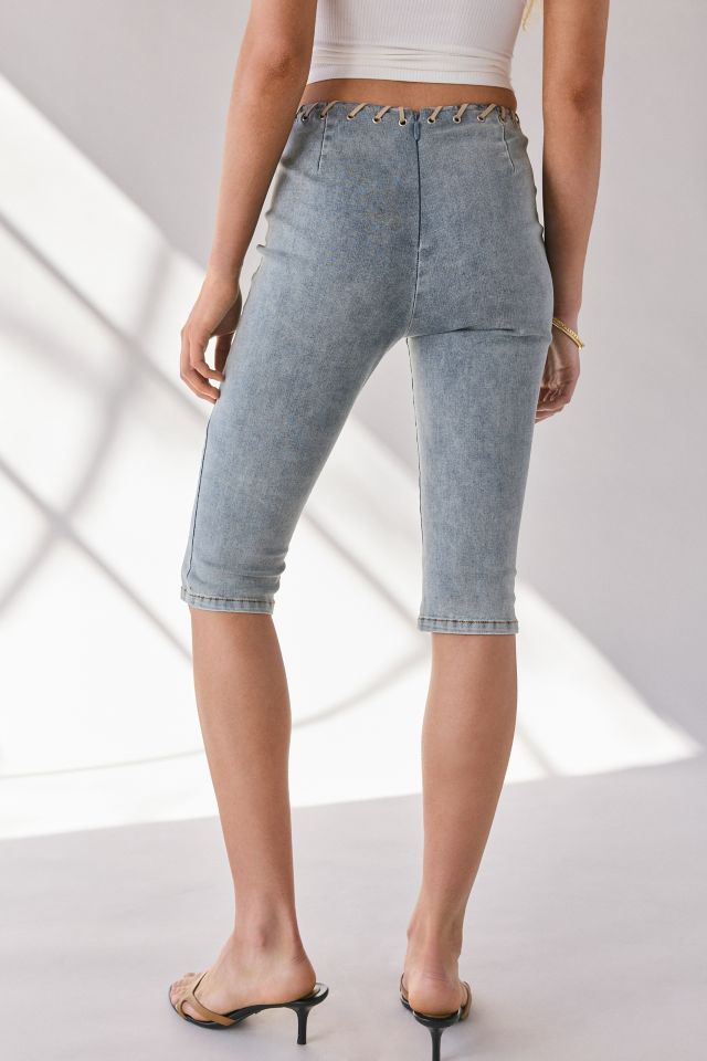 by.DYLN Davina Denim Capri Pant #1
