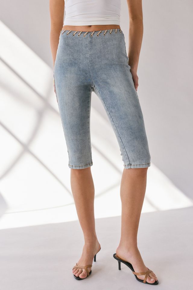 by.DYLN Davina Denim Capri Pant #2