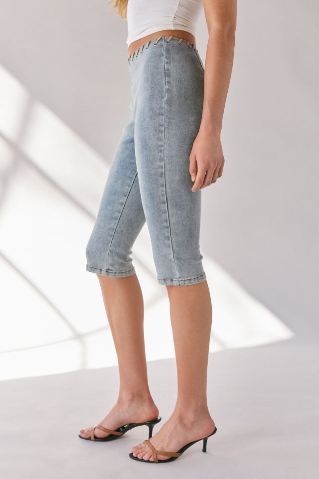 by.DYLN Davina Denim Capri Pant #3