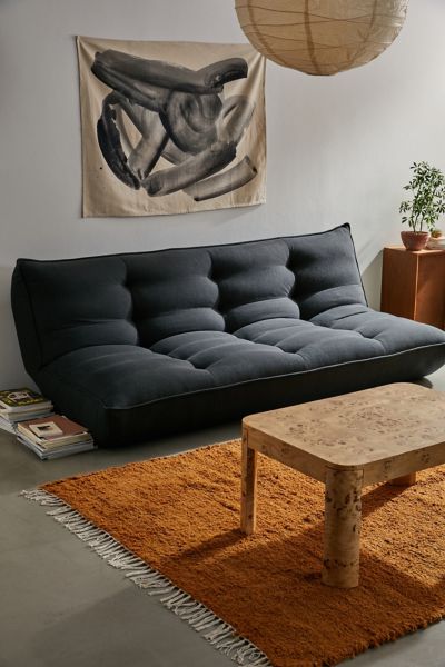 Urban Outfitters Greta Xl Sleeper Sofa In Black At