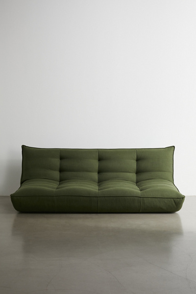 Greta Recycled Leather XL Sleeper Sofa