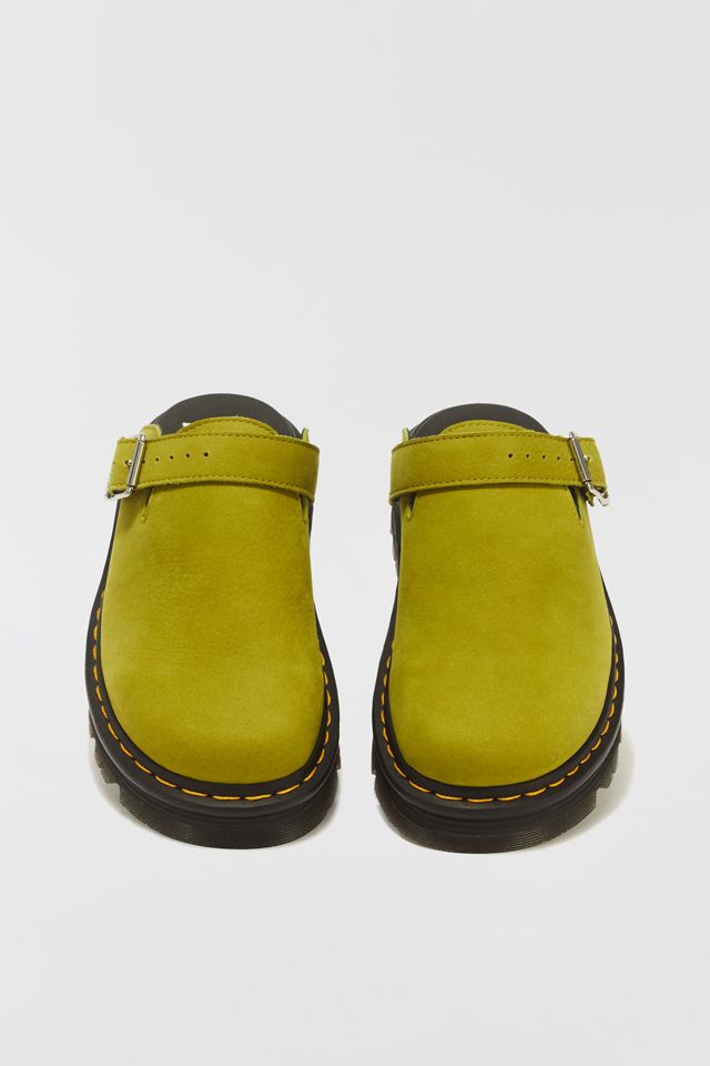 Dr. Martens Women's Zebzag Suede Slingback Platform Mule #1