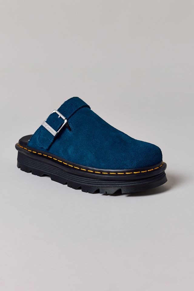 Dr. Martens Women's Zebzag Suede Slingback Platform Mule #2