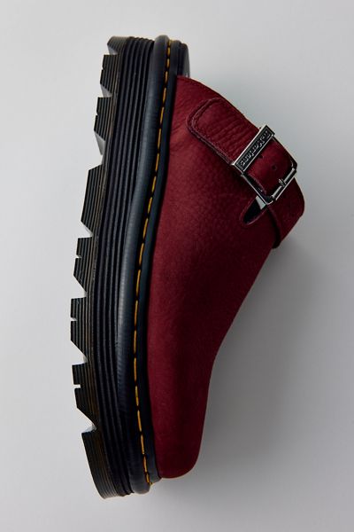 Dr. Martens Women's Zebzag Suede Slingback Platform Mule
