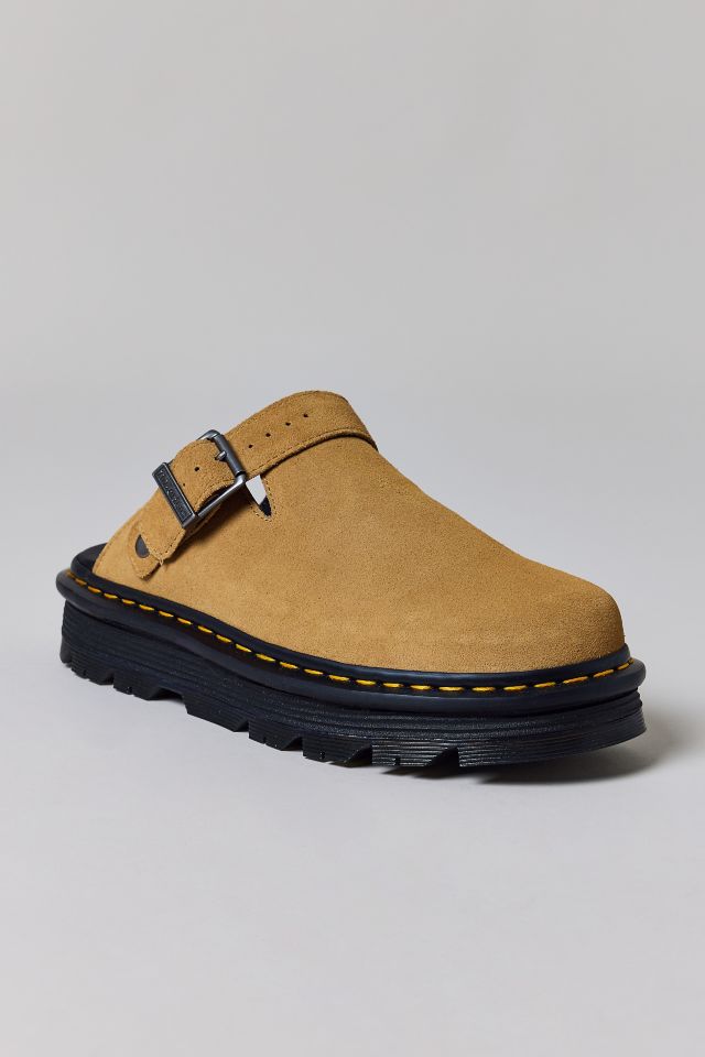 Dr. Martens Women's Zebzag Suede Slingback Platform Mule #3