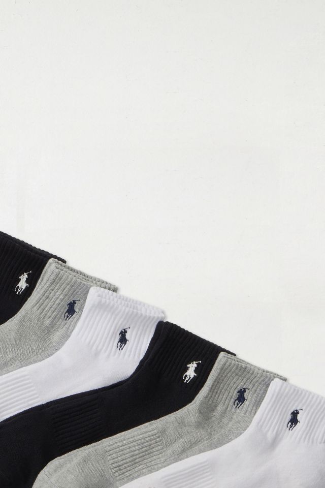 Polo Ralph Lauren Casual Quarter Sock 6-Pack #1