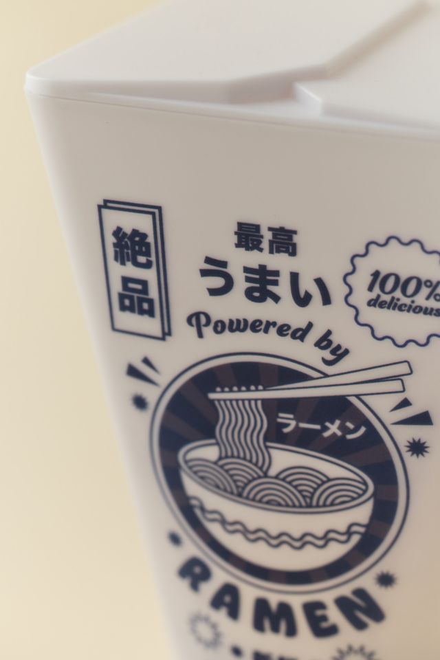 Lampe de table portable en carton de nouilles Ramen #2