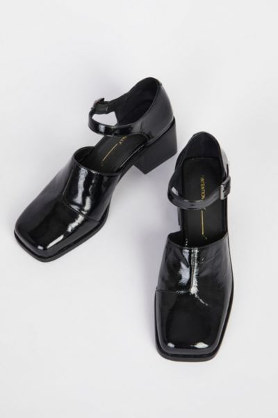 Intentionally Blank Marty Heeled Mary Jane In Black, Women's At Urban Outfitters