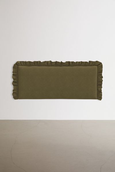 Amie Ruffled Floating Headboard