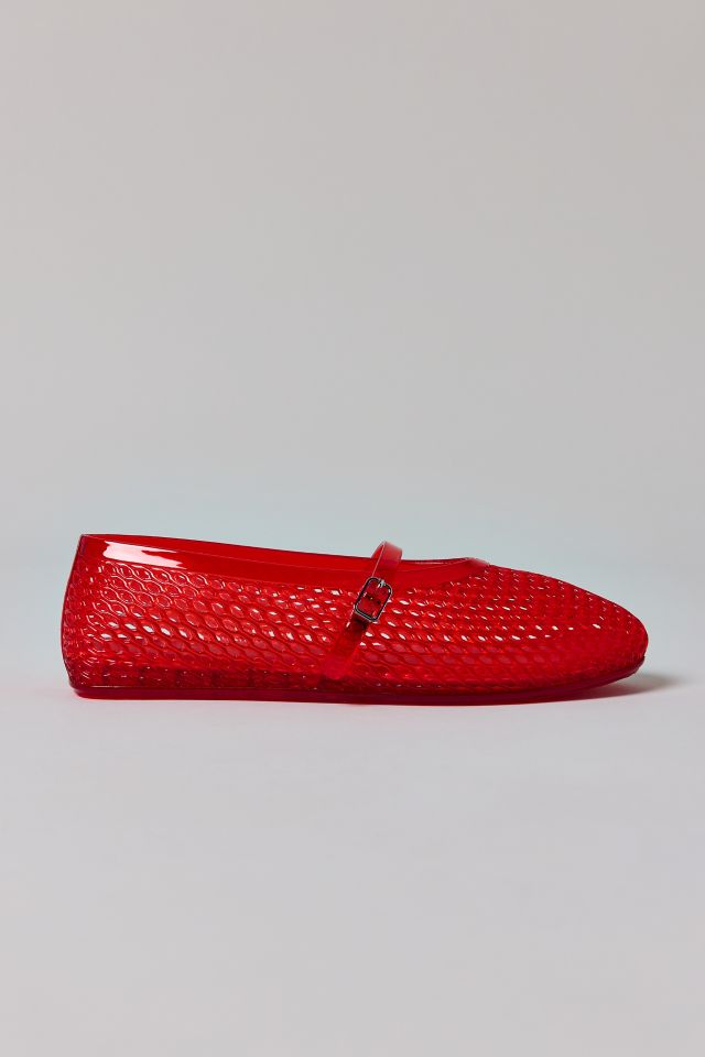 Intentionally Blank Classy Jelly Mary Jane Flat #2