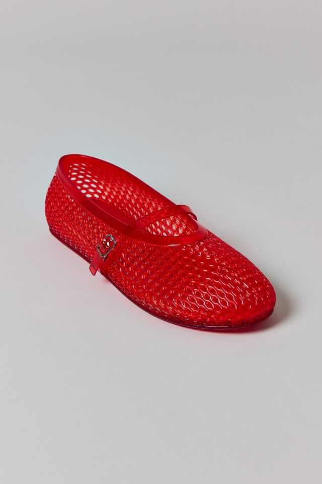 Intentionally Blank Classy Jelly Mary Jane Flat #3