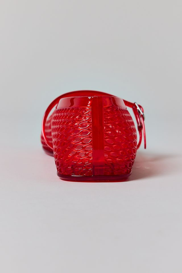 Intentionally Blank Classy Jelly Mary Jane Flat #4