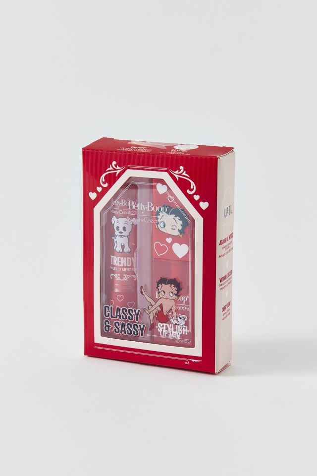 Ensemble Duo de Rouges à Lèvres Beauty Creations X Betty Boop Classy & Sassy #1