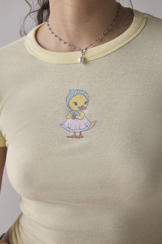 BDG Too Perfect Sweet Baby Animal Graphic Baby Tee #2